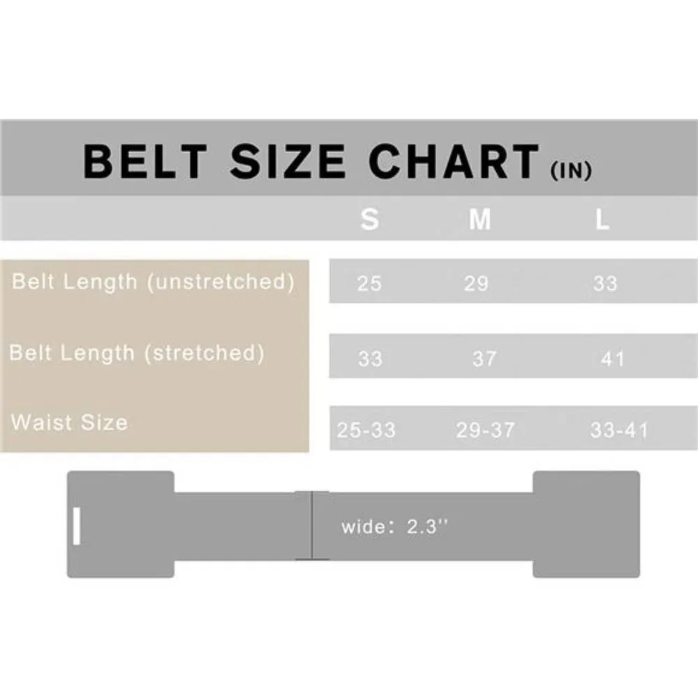 Retro Black & Bronze Chunky‎ Metal Buckle Wide Waistbelt Stretchy Cincher Belt